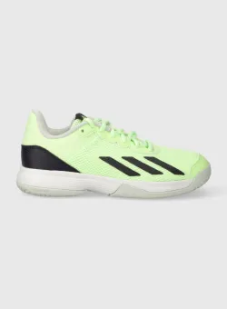 adidas Performance sneakers pentru copii Courtflash K culoarea verde
