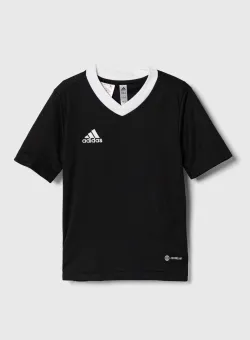 adidas Performance tricou copii ENT22 JSY Y culoarea negru, cu imprimeu