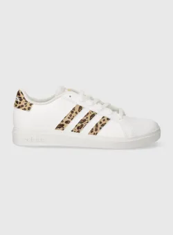 adidas sneakers pentru copii GRAND COURT 2.0 K culoarea alb