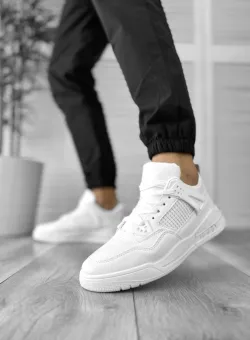 Adidasi barbati albi 711 T3-1