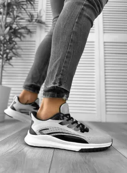 Adidasi barbati casual gri 734 T4-1