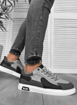 Adidasi barbati casual gri A108 N8-2