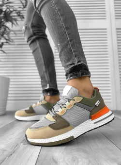 Adidasi barbati casual maro B018 N6-2