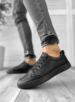 Adidasi barbati casual negri B202 N11-2