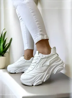 Adidasi dama casual albi La247 N4-4
