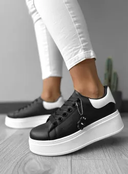 Adidasi dama casual negri B1025 T5-2