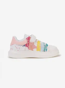 Adidasi fete Spots C V2 albi