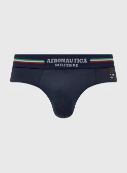Aeronautica Militare Slip (2-pack) bărbați, culoarea albastru marin
