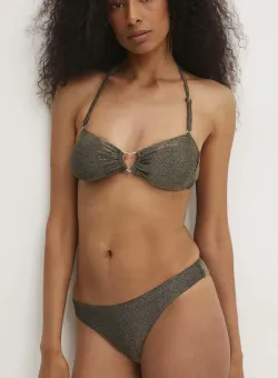 Answear Lab chiloti de baie culoarea auriu