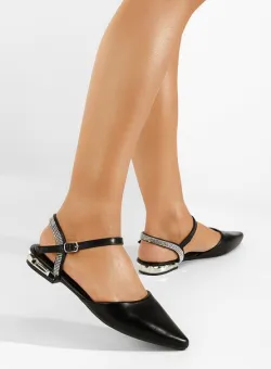 Balerini cu varf ascutit Lovisa negri