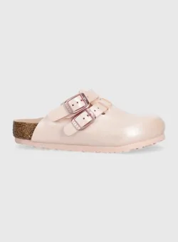 Birkenstock slapi copii Kay Kids BF culoarea roz