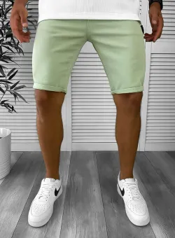 Blugi barbati scurti conici verzi 12800 B13