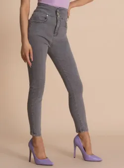 Blugi dama Karla Gri