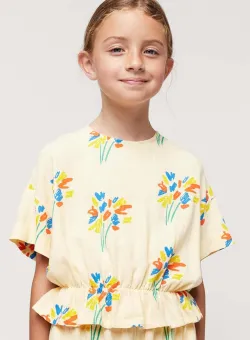 Bobo Choses tricou copii culoarea galben