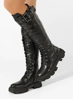 Bocanci inalti dama Emonora negri