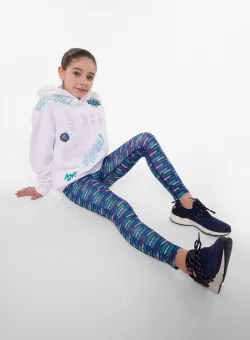 BOSS bluza copii culoarea alb, cu glugă, modelator