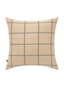 BOSS față de pernă din bumbac BOSSCHEC Beige 65 x 65 cm