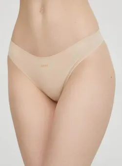 BOSS tanga culoarea bej 50509992