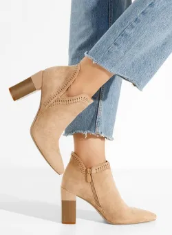 Botine de toamna Estella kaki