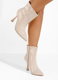 Botine stiletto Thessalia bej