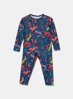 Burton lenjerie de corp functionala pentru copii culoarea albastru marin, 132121