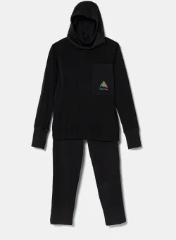 Burton set de lenjerie funcțională din lână pentru copii OUTBM culoarea negru, 243561