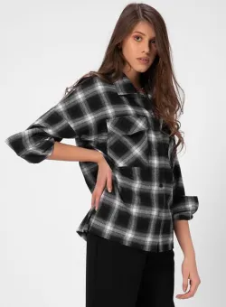 Camasa dama Farela Neagra