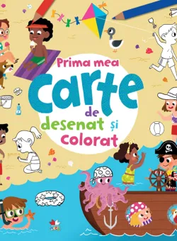 Carte Editura Litera, Prima mea carte de desenat si colorat