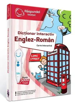 Carte interactiva, Raspundel Istetel, Dictionar Englez-Roman
