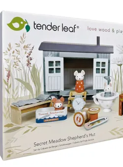 Casa de joaca a soriceilor din lemn premium, Tender Leaf Toys