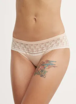 Chantelle chiloti culoarea bej, transparent, C911B0