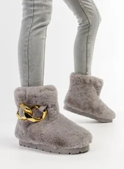 Cizme dama Katiane Gri