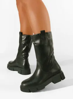 Cizme scurte dama verzi Sinorma