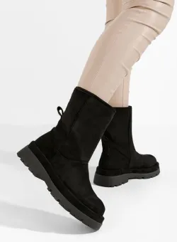 Cizme tip ugg Tenderly V2 negre