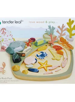 Colectia mea de pietre din lemn premium, Tender Leaf Toys