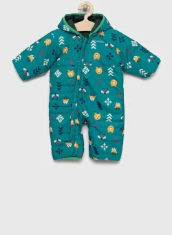 Columbia salopeta reversibila pentru bebelusi culoarea verde