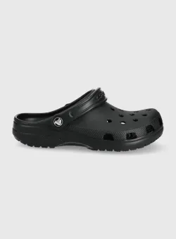 Crocs papuci culoarea negru