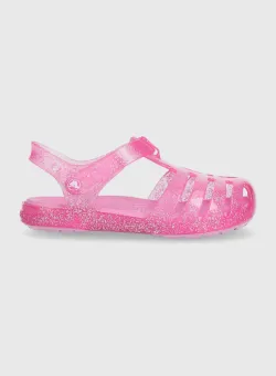 Crocs sandale copii CROCS ISABELLA SANDAL culoarea roz