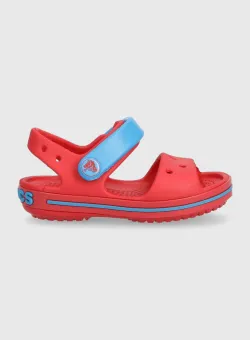 Crocs sandale Crocband 12856 culoarea rosu 12856.CROCS.CROCBAND.SA-b.pi.can.p