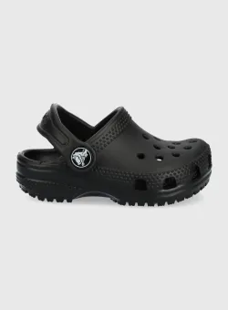Crocs slapi copii culoarea negru