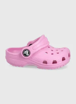 Crocs slapi copii culoarea roz