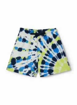 Desigual pantaloni scurți din bumbac pentru copii talie reglabila