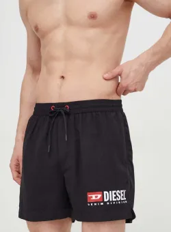 Diesel pantaloni scurți de baie culoarea negru A13161.0INAC
