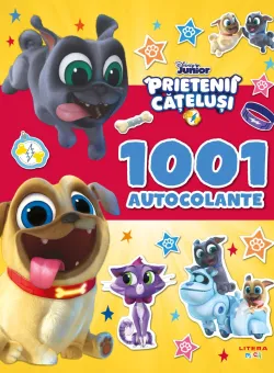 Disney Junior - Prietenii catelusi 1001 de autocolante