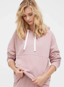 Dkny bluza pijama femei, culoarea roz