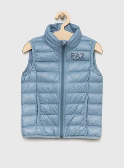 EA7 Emporio Armani vesta de puf pentru copii