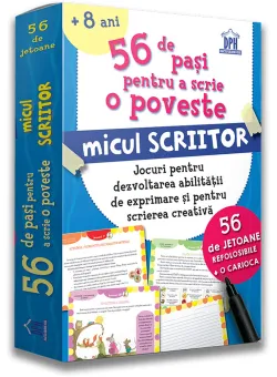 Editura DPH - 56 de pasi pentru a scrie o poveste - Micutul scriitor, Adriana Mitu