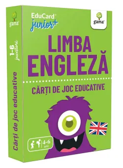 Editura Gama, Carti de joc educative Junior Plus, Limba engleza