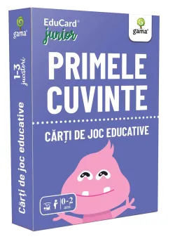 Editura Gama, Carti de joc educative Junior, Primele cuvinte