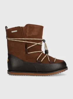 Emu Australia ghete de zapada din piele pentru copii Blackburn Teens culoarea maro